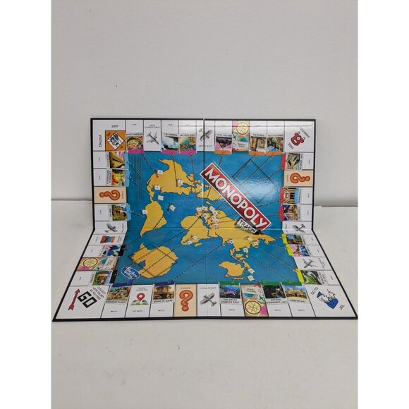 2022 Monopoly Travel World Tour Game Replacement Board Instructions - Picture 7 of 8